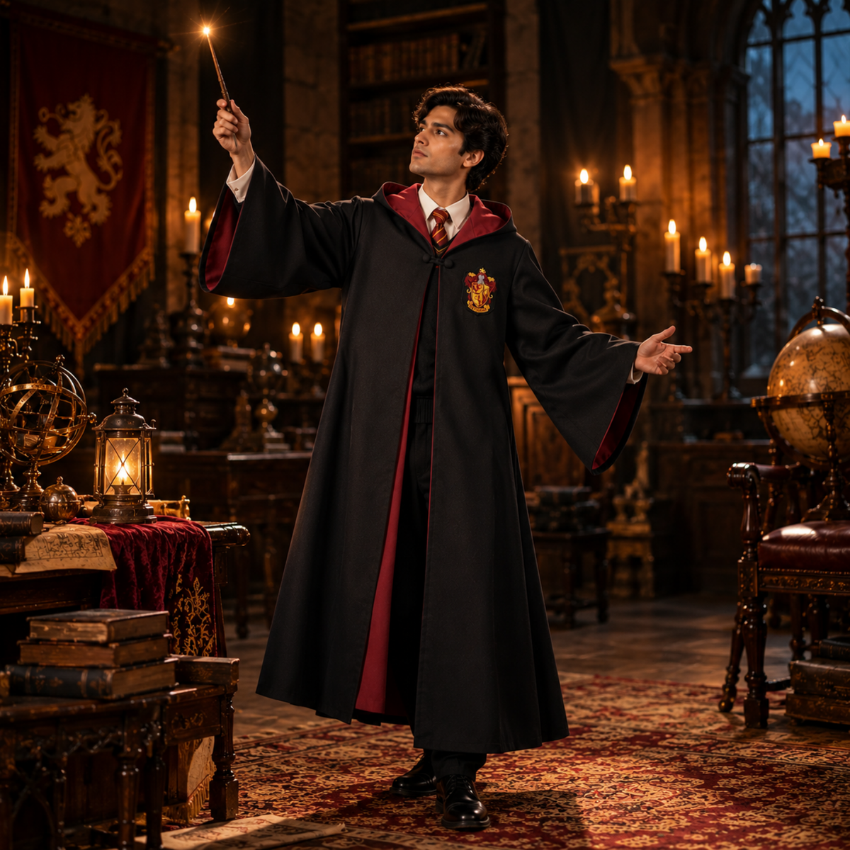 Harry Potter Gryffindor Cosplay Dress