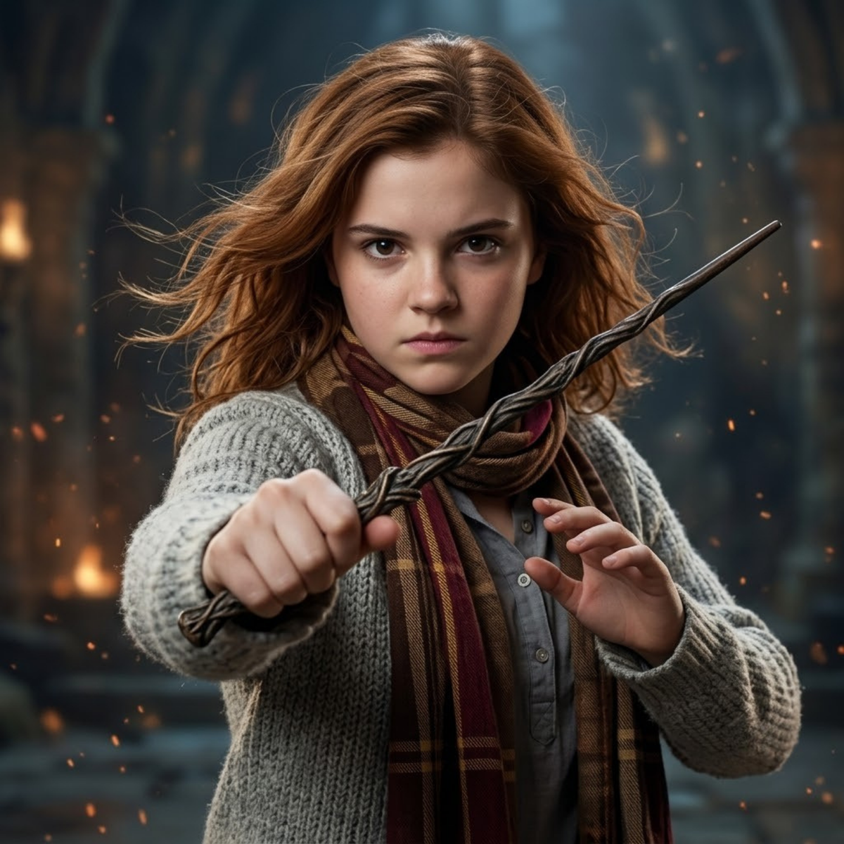 Hermione Granger Wand with Card