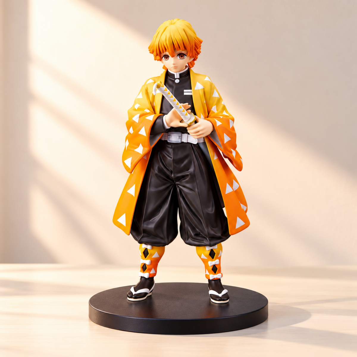 Zenitsu Agatsuma Standing Action Figure – 15cm