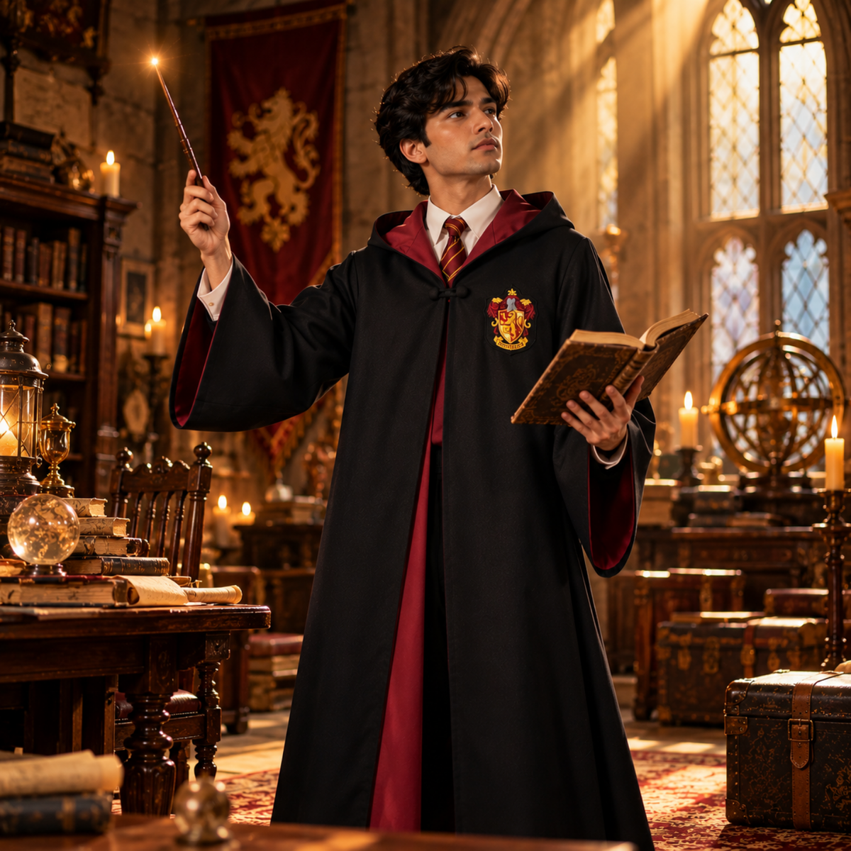 Harry Potter Gryffindor Cosplay Dress