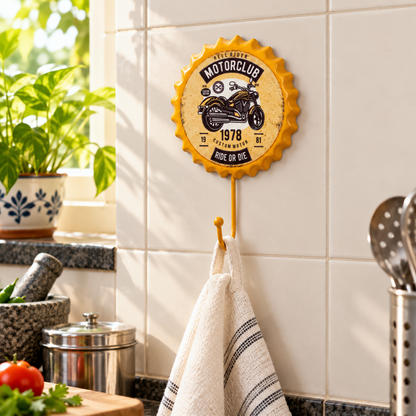 Vintage Bike Cap Holder