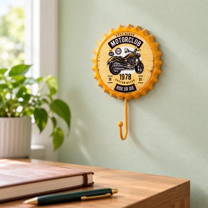 Vintage Bike Cap Holder