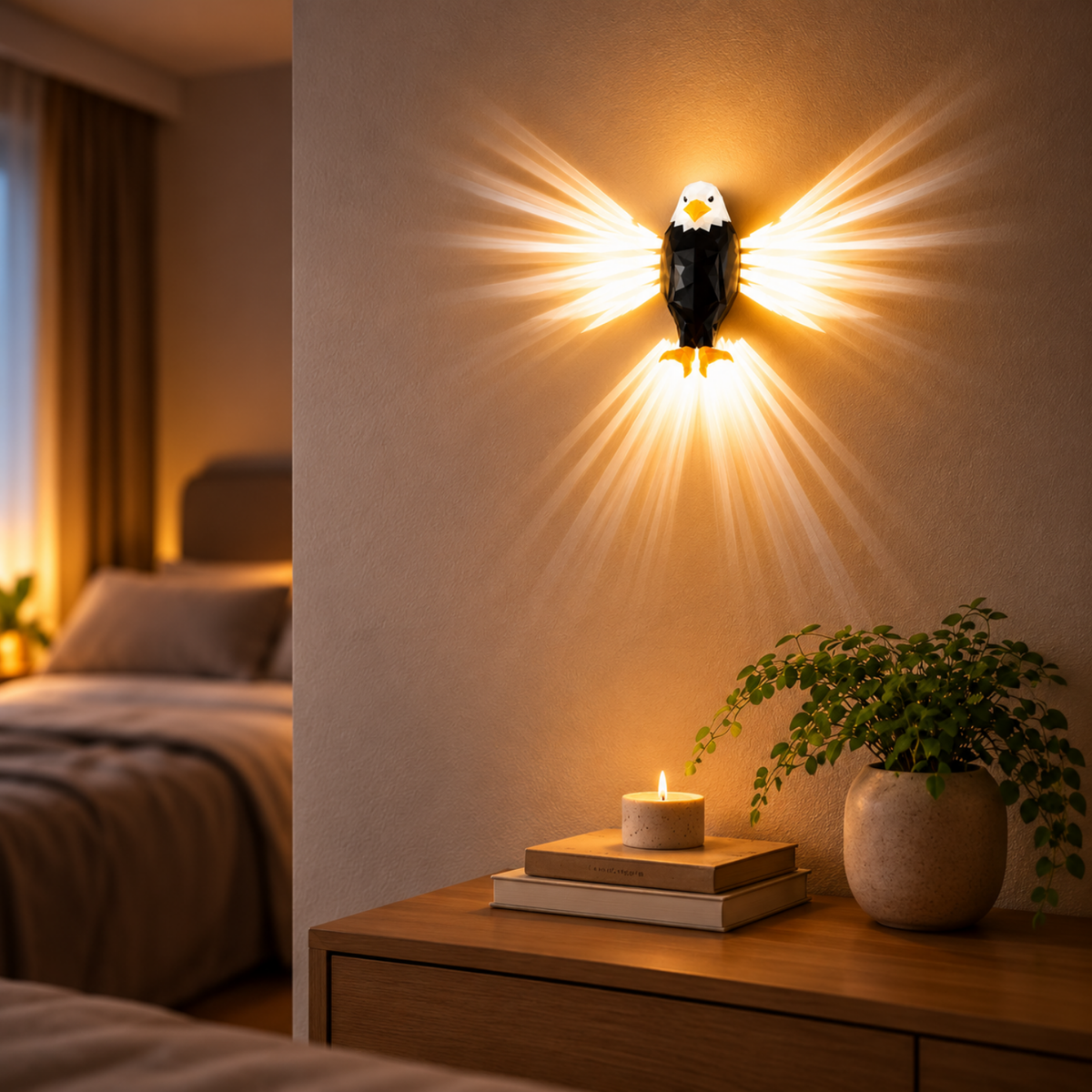 Eagle Ambient Wall Night Light