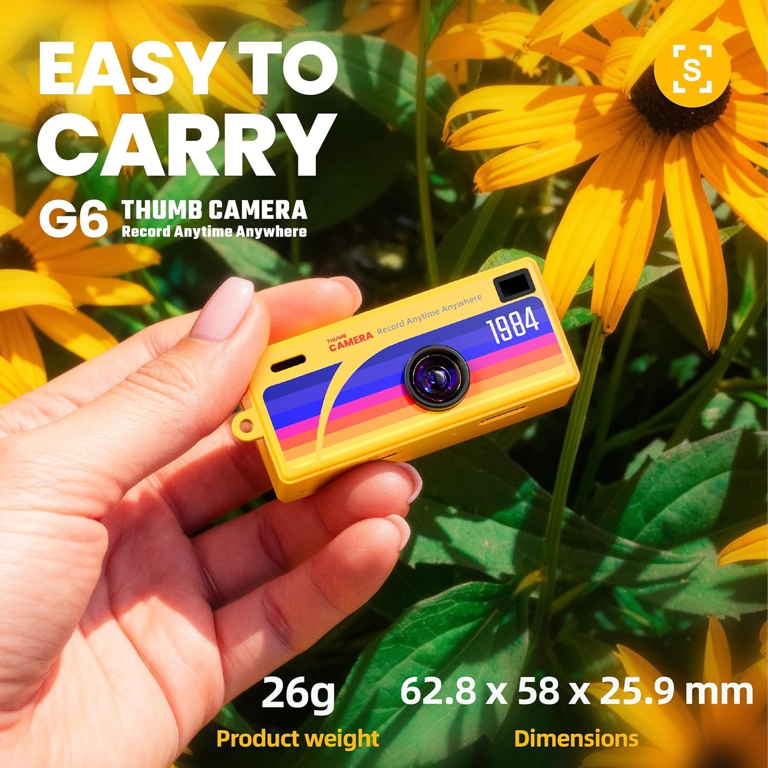 Mini Keychain Digital Camera 1080P