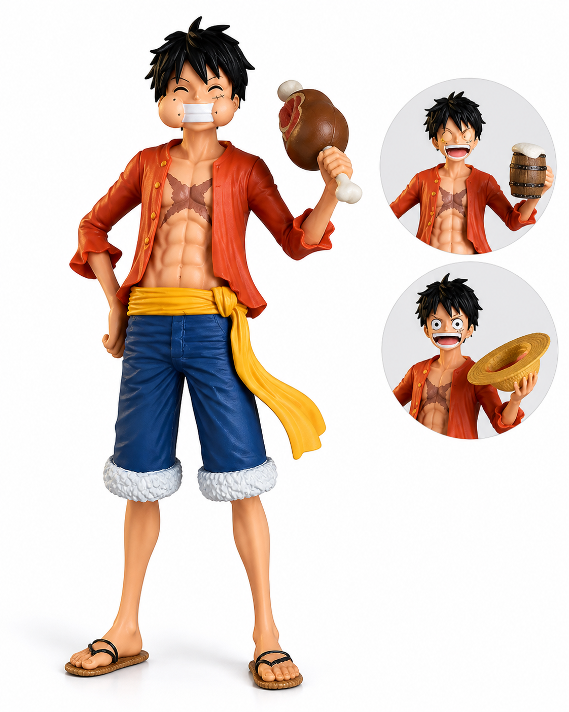 Monkey D. Luffy Eating Figure (27cm)