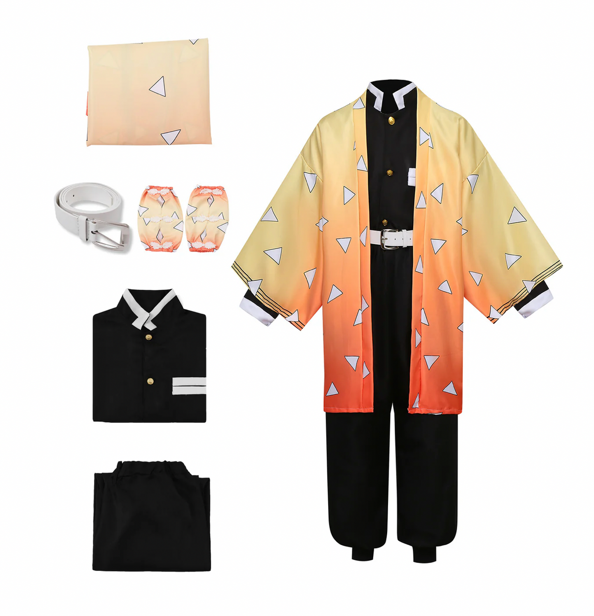 Zenitsu Cosplay Set