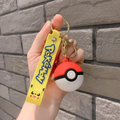 Pokémon Ball Rubber Keychain