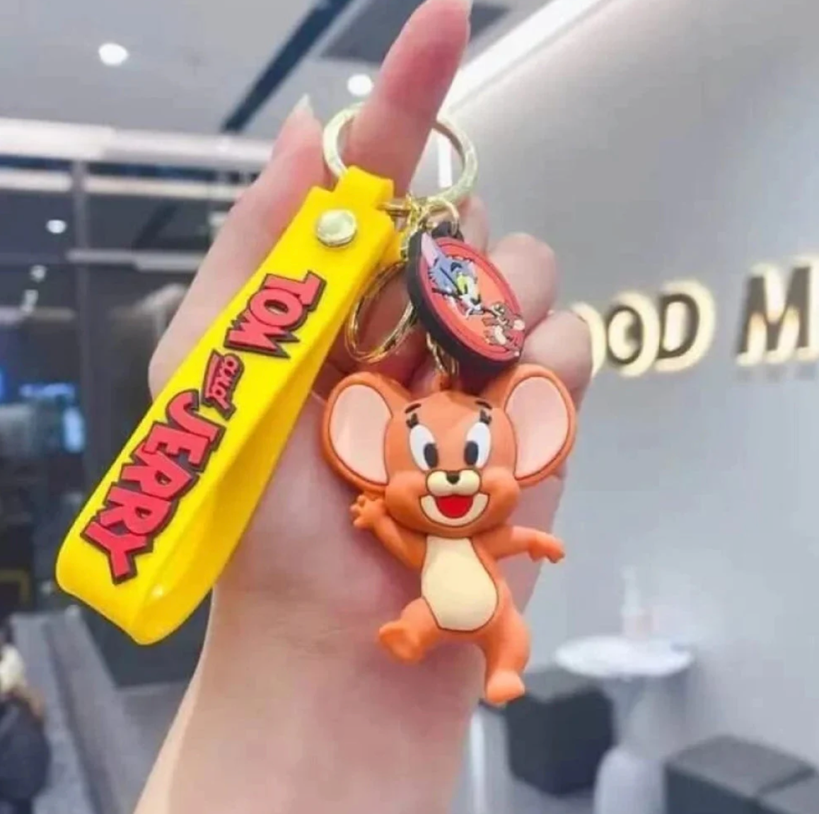 Jerry Rubber Keychain