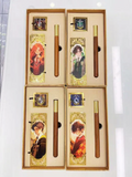 Harry Potter Pen Set with Bookmarks
