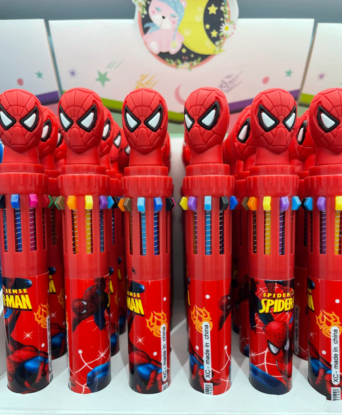 Spiderman 10 Color Pen