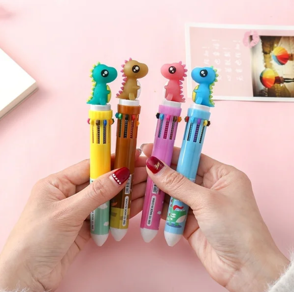 Cute Dinosaur 10 Refill Pen