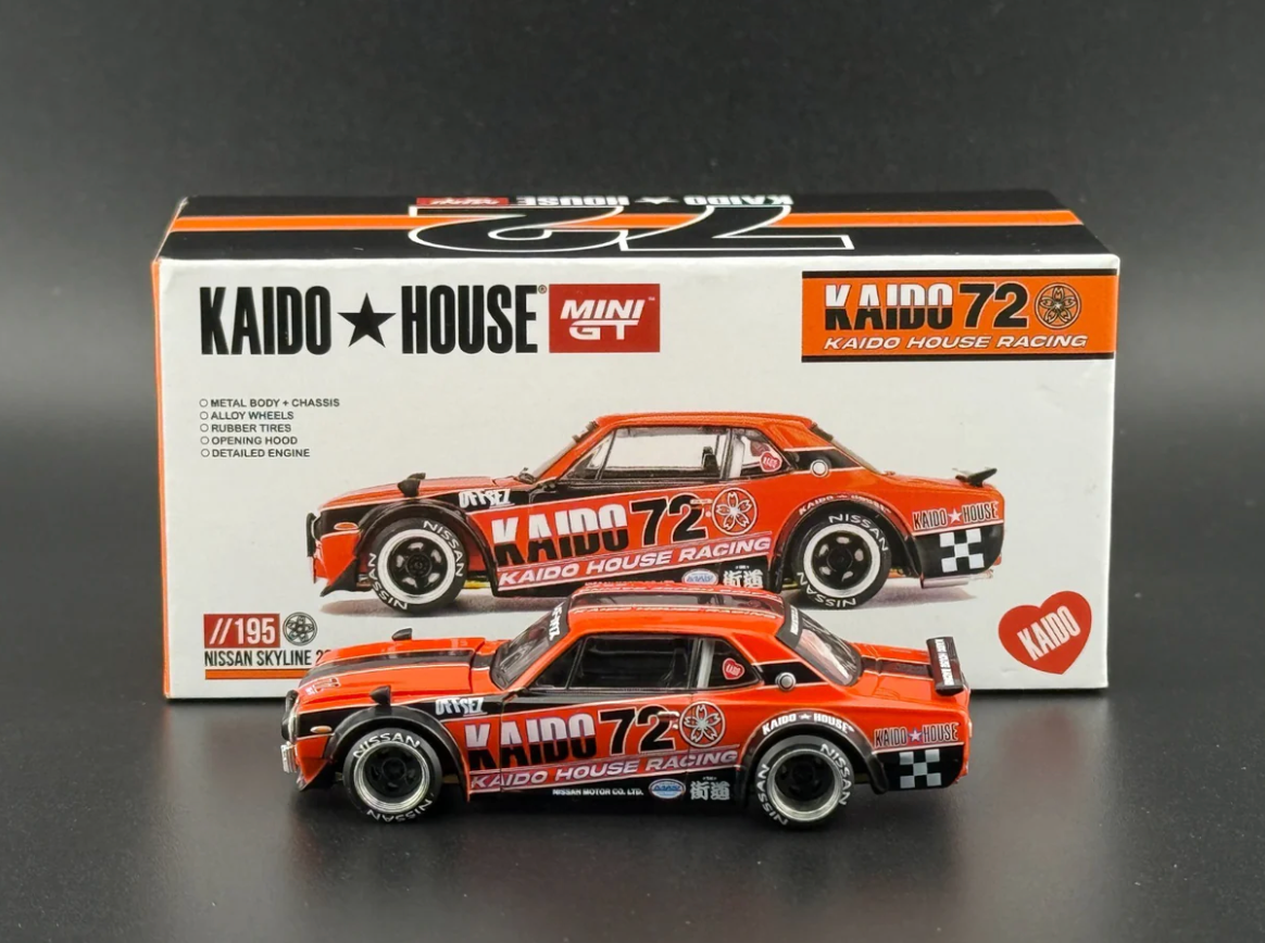 MINI GT Kaido House #195 Die-Cast Car with Box