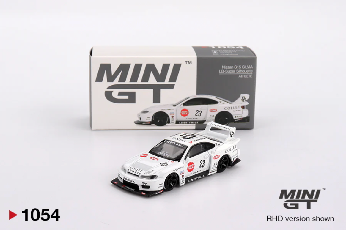 MINI GT #1054 Nissan Silvia S15 Die-Cast Car with Box