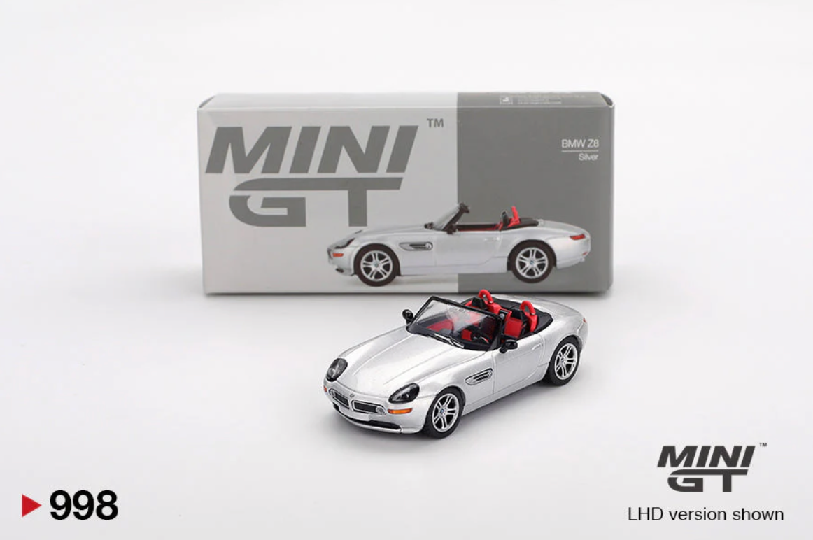 MINI GT #00998 BMW Z8 Die-Cast Car with Box