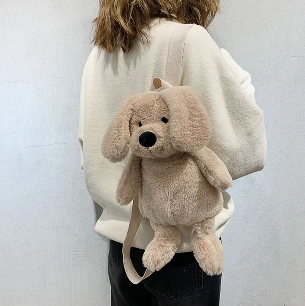 Dog Furry Backpack