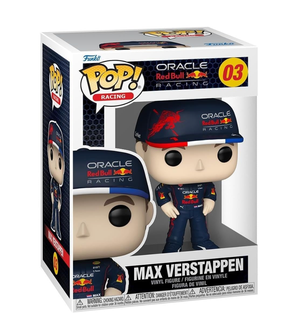 Max Verstappen Funko Pop Figure