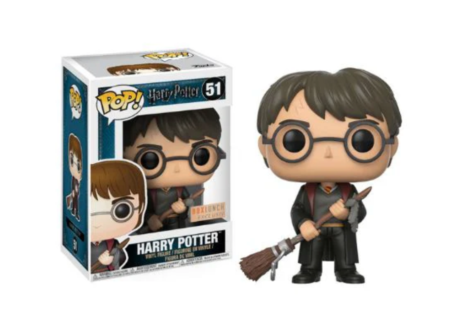 Harry Potter with Broom Funko Pop Figure