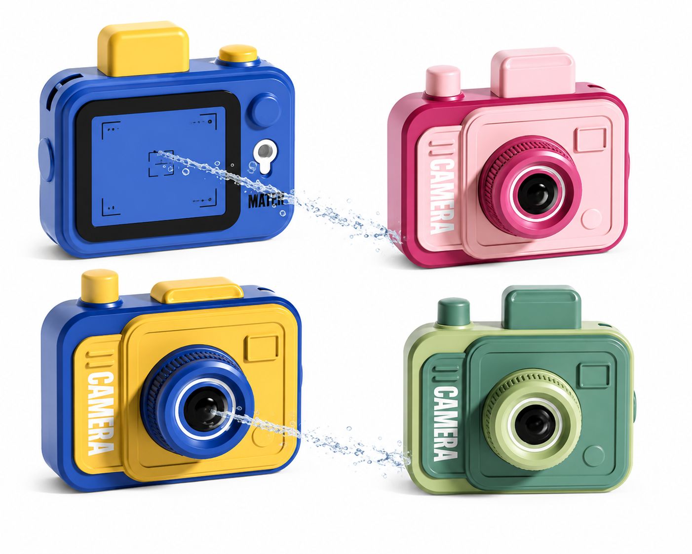 Camera Water Gun Prank Toy