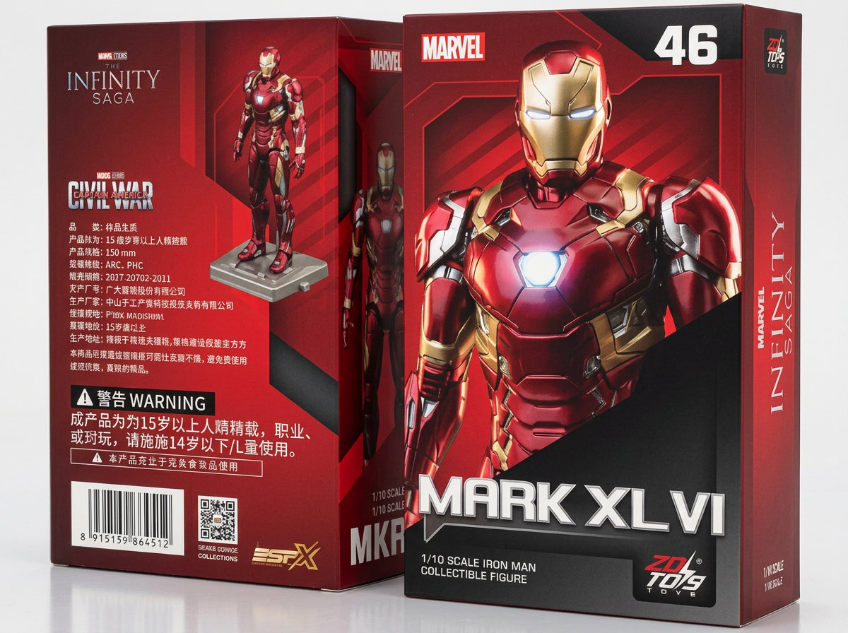 Iron Man MK46 4-Inch Base Version Figure