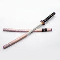 Kokushibo Nichirin wooden katana — clean product shot