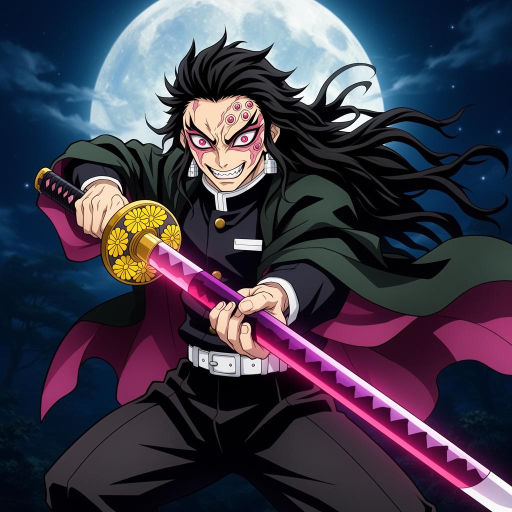 Kokushibo anime poster cover art