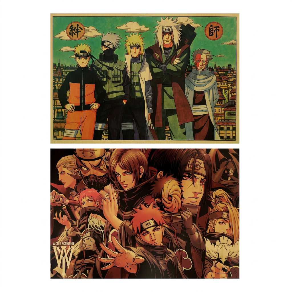 Naruto Anime Poster Set Series A