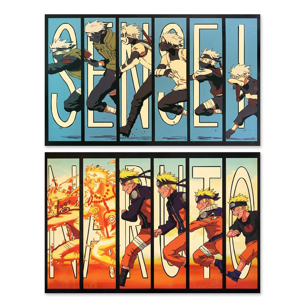 Naruto Anime Poster Set Series B