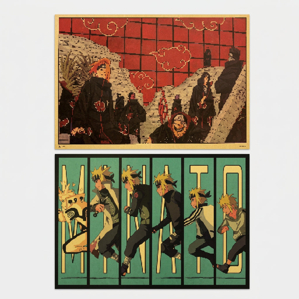 Naruto Anime Poster Set Series E