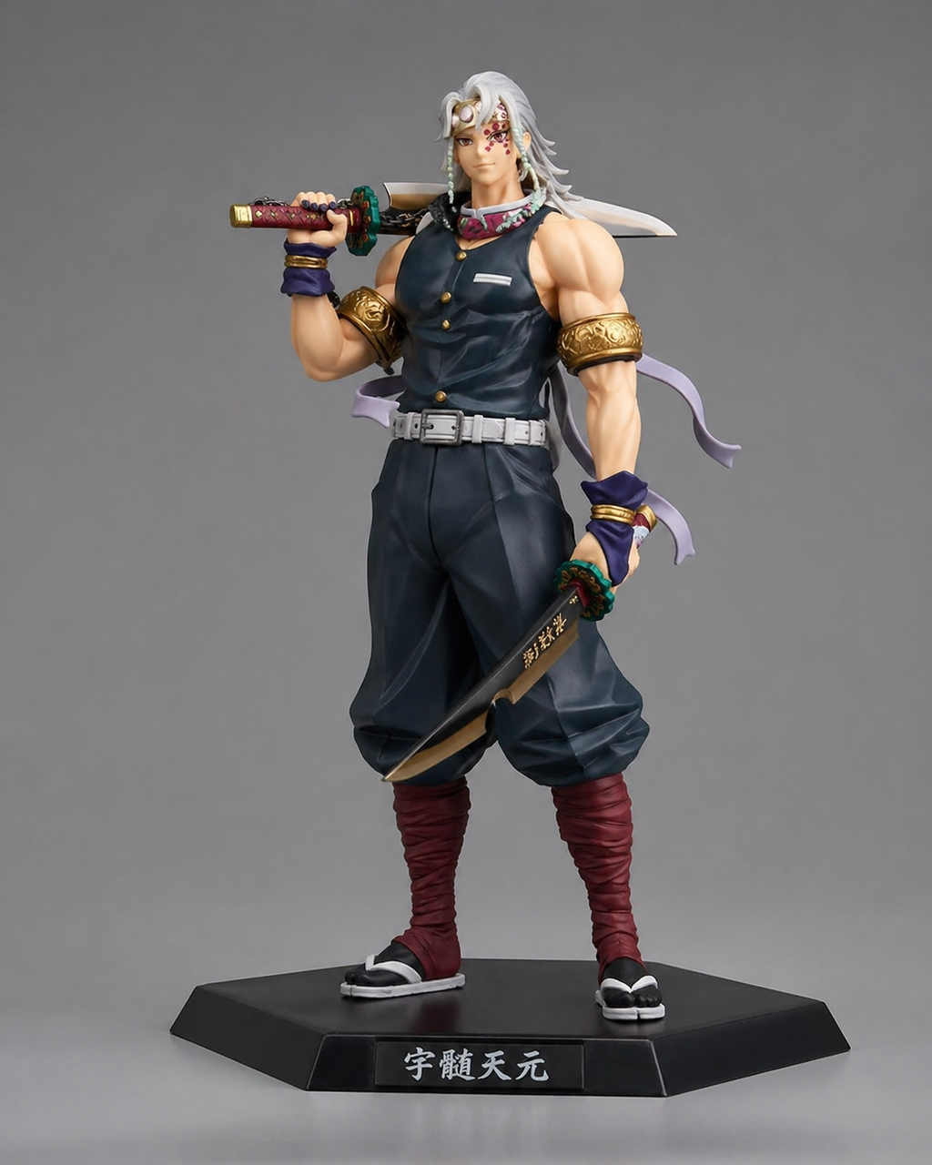 Tengen Uzui Dual Sword Figure (30cm)