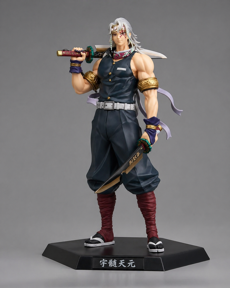 Tengen Uzui Dual Sword Figure (30cm)