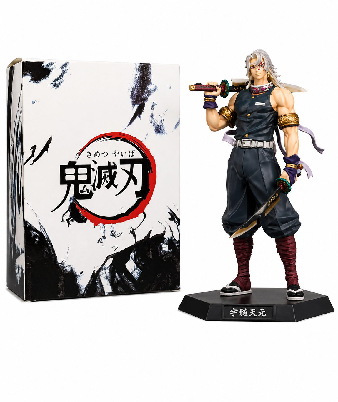 Tengen Uzui Dual Sword Figure (30cm)