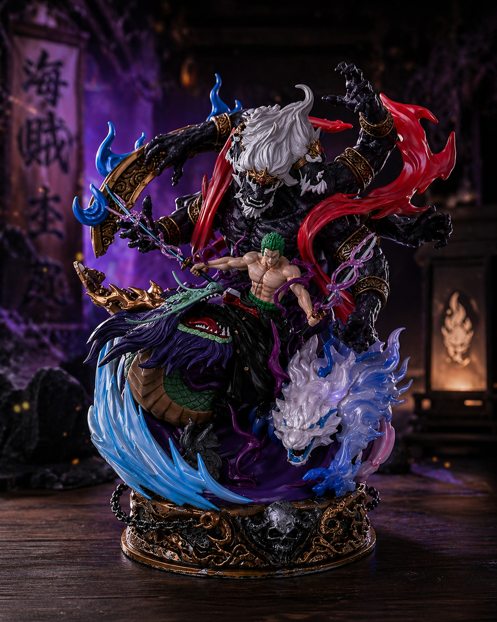 Zoro Battle Diorama Figure (22cm)