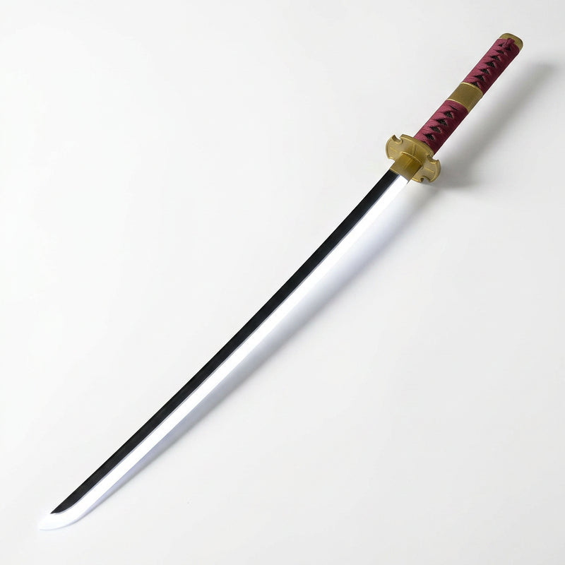 Zoro Sandai Kitetsu LED wooden katana — clean product shot