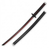 Demon Slayer Tanjiro 104cm Wooden LED Katana Sword