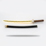 Demon Slayer Zenitsu 104cm Wooden LED Katana Sword